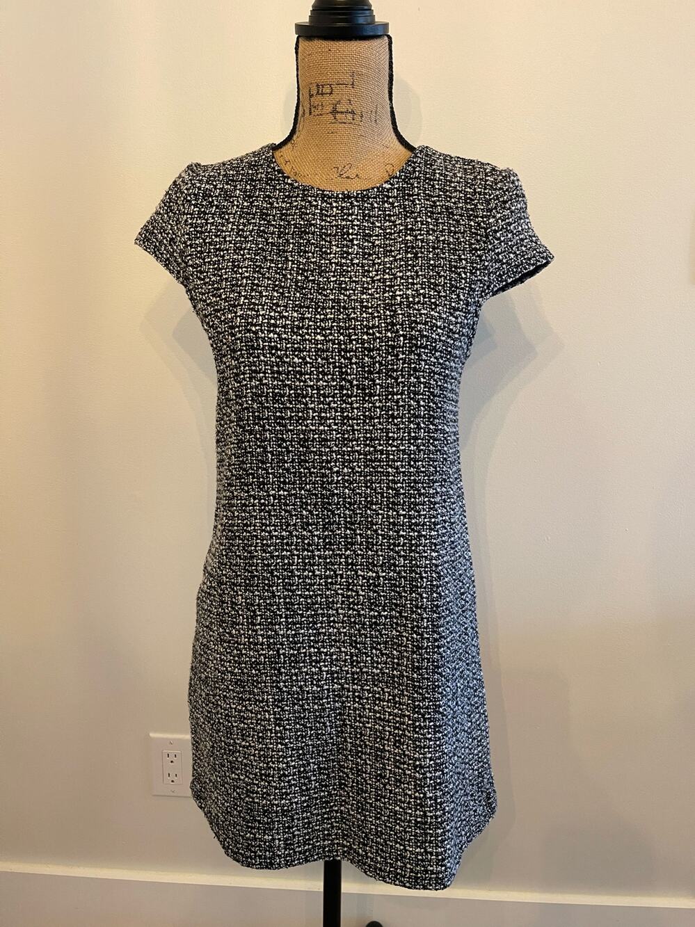 One Love Clothing Black and White Dress Size Medium